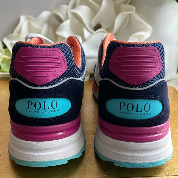 Polo Ralph Lauren Trackstr 200 Low Trainers | Worn Once! - Picture 6 of 16